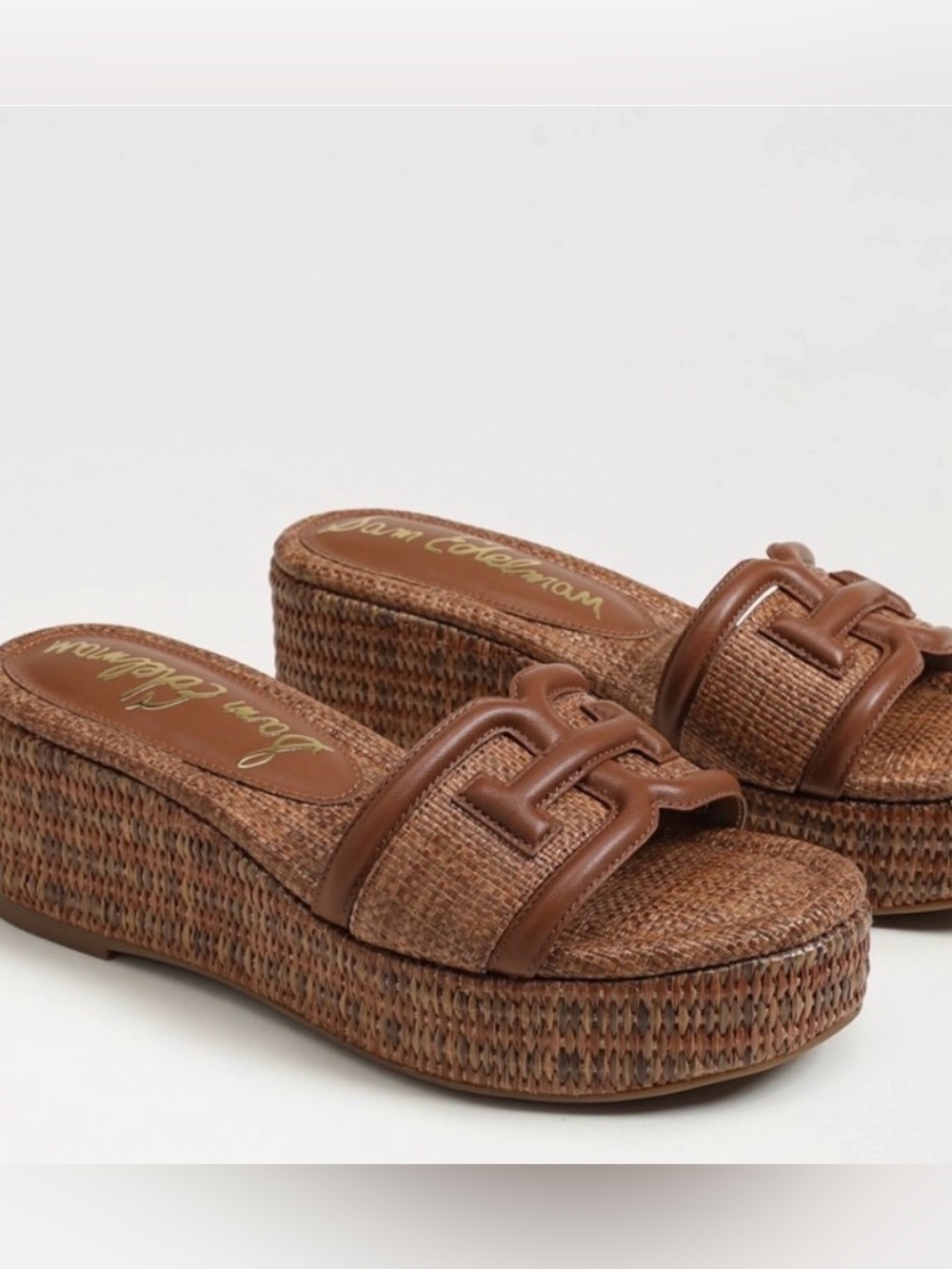 Sam Edelman - Pauleela Platform - size 8 - brown sandal